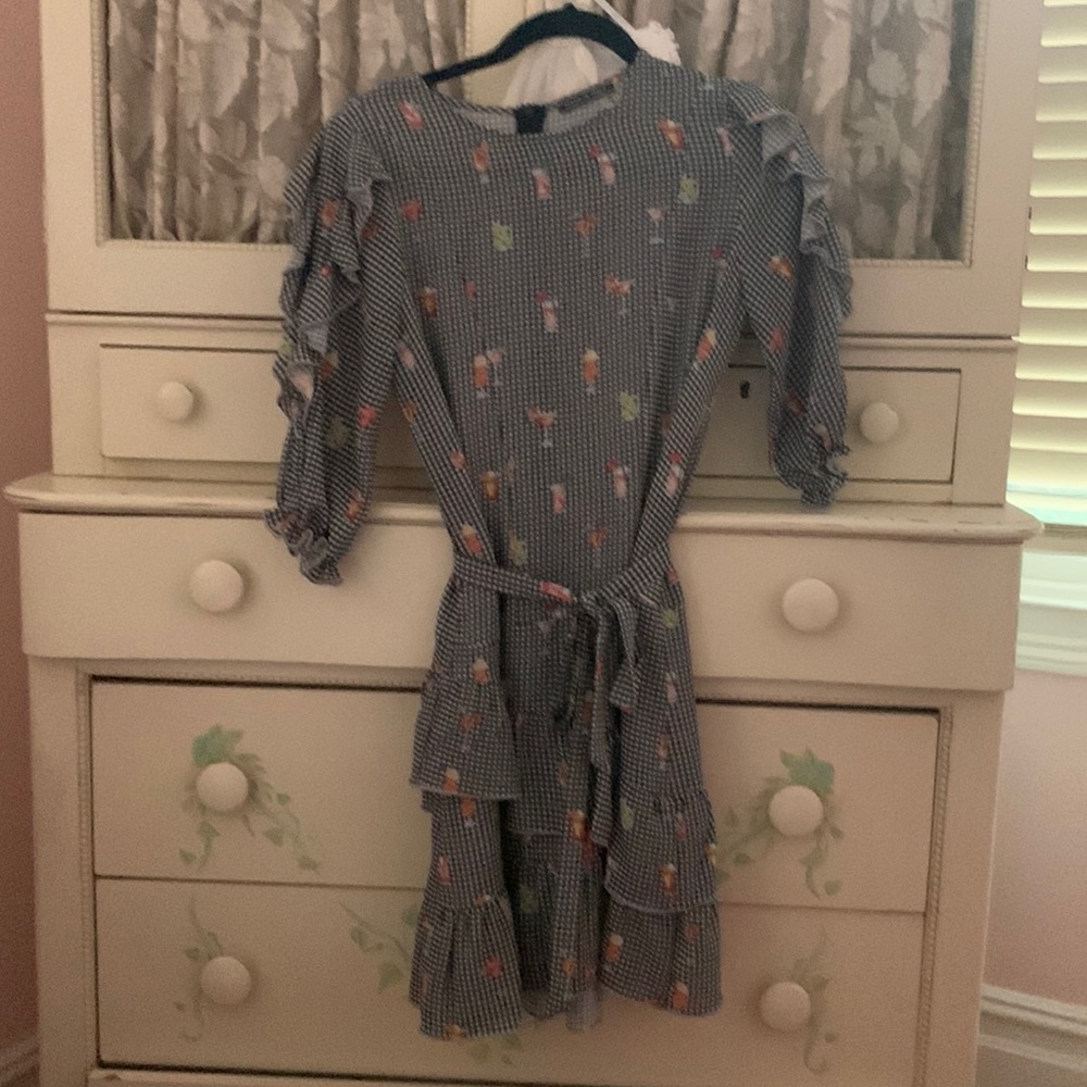 Whimsical dress . Beautiful . Barely worn